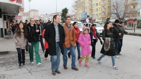 Niğde'de Polis Haftası Yürüyüşü