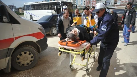 Bursa'da Geri Manevra Kazası