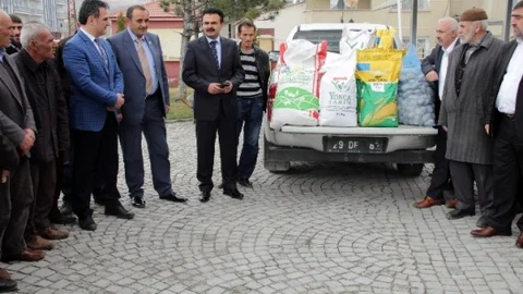 Kelkit'te Tohum Dağıtımı Gerçekleşti