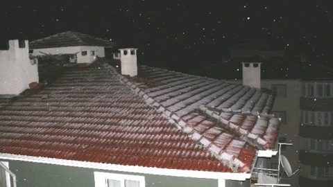 Bilecik'te Nisan Karı Sürprizi