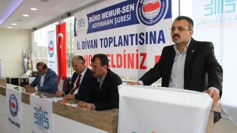 Adıyaman'da Büro Memur-Sen Toplantısı