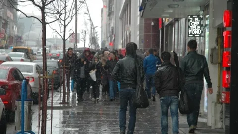 Erzurum'da Nisan Karı Sürprizi