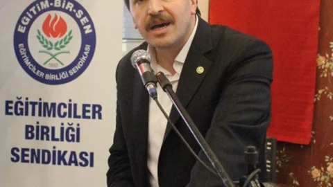 Kırşehir'de Eğitim-Bir Sen Açıklama Yaptı