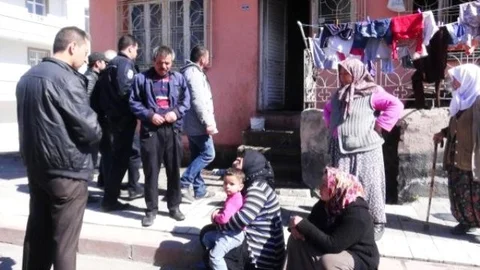 Aksaray'da Çocuk Yangın Çıkardı