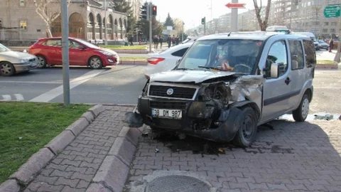Kayseri'de Trafik Kazası Yaşandı