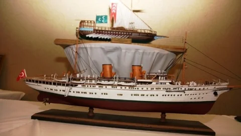 Gölcük'te Gemi Modeli Sergisi Açıldı