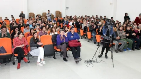Nejat İşler Ula'da Sinema Atölyesi'nde