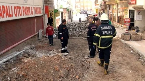Şanlıurfa'da Doğalgaz Borusu Patladı