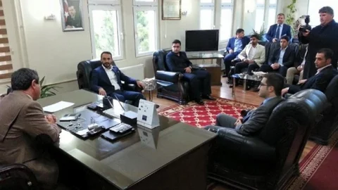 AK Parti Gençlik Kolları Darende'yi Ziyaret Etti