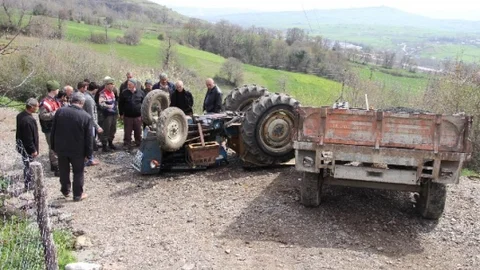 Samsun'da Trafik Kazası
