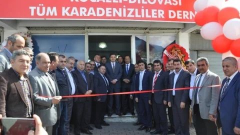 Dilovası'nda Karadenizliler Derneği Açıldı