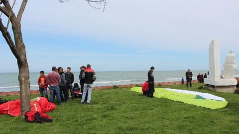 Ordu'da Yamaç Paraşütü Kazası