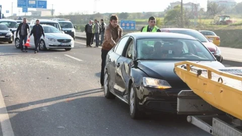 Tekirdağ'da Zincirleme Kaza
