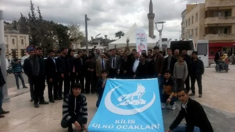 Kilis'te Ülkü Ocakları Kan Bağışında Bulundu