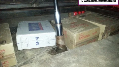 Hakkari'de 22 Bin Paket Kaçak Sigara Bulundu