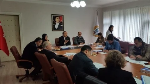 Ulus'ta Belediye Meclisi Toplantısı Yapıldı