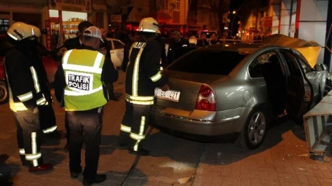 Karaman'da Otomobil Kazası