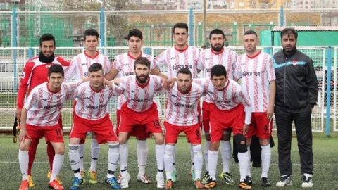 Kayseri'de Amatör Futbol Maçı