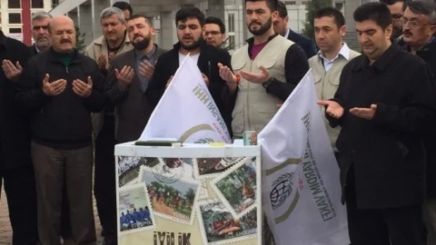 Suriye'ye Yardım TIR'ı Uğurlandı