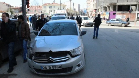 Eskişehir'de Trafik Kazası