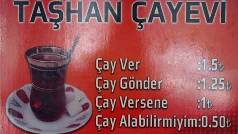Erzurum'da Çay İsteme Farklılığı