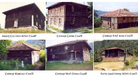 Ordu'daki Tarihi Ahşap Camiler Korunuyor