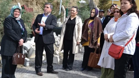 AK Parti Amasya Kadınları AKAB Tesisini Ziyaret Etti