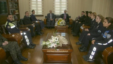 Diyarbakır Emniyeti Vali'yi Ziyaret Etti