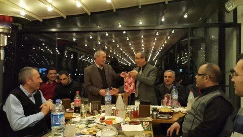 Aksaray'da Öğretmenlere Veda Yemeği