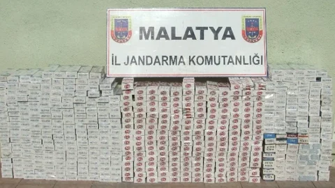 Yeşilyurt'ta Gümrük Kaçağı Sigara Operasyonu