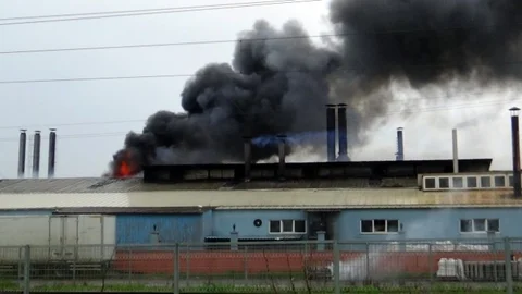 Tekirdağ'da Tekstil Fabrikası Yangını