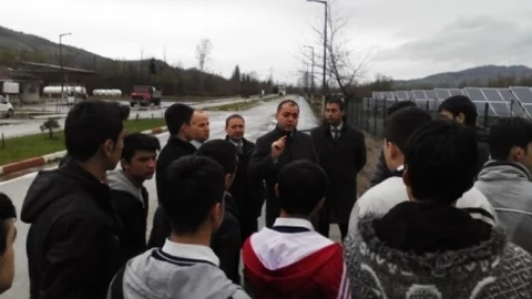 Kozcağız'da Yenilenebilir Enerji Turu