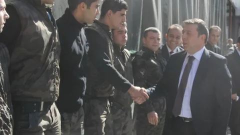 Hakkari Emniyeti Kurban Kesimi Gerçekleştirdi