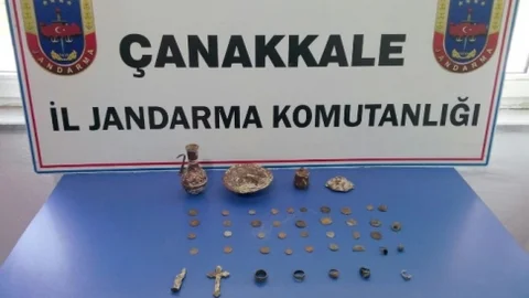 Çanakkale'de Tarihi Eser Ele Geçirildi