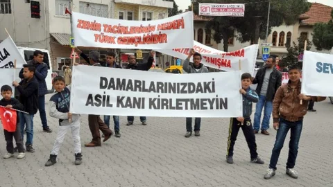 Romanlardan Uyuşturucuya Hayır Yürüyüşü