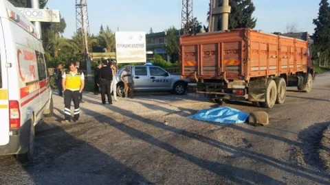 Adana'da Motosiklet Kazası