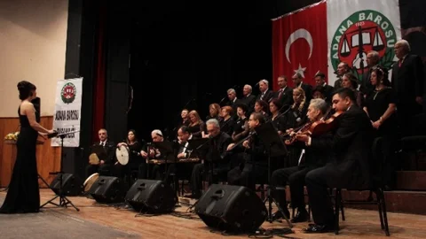 Adana Barosu Oda Korosu'ndan Etkileyici Konser