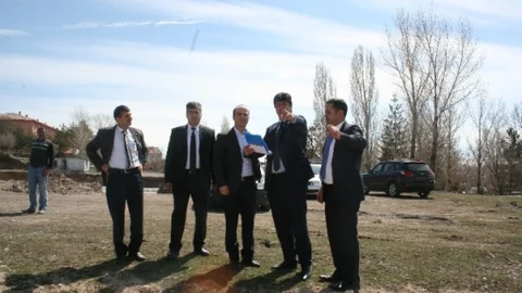 Pasinler'de Okul İnşaatı İncelemesi