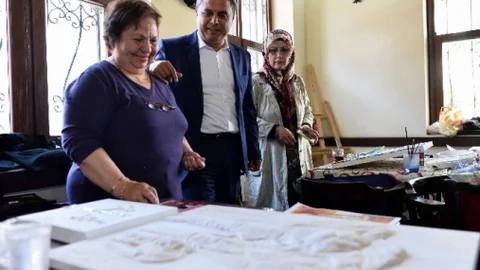 Muratpaşa'da Kültür Sanat Ziyareti