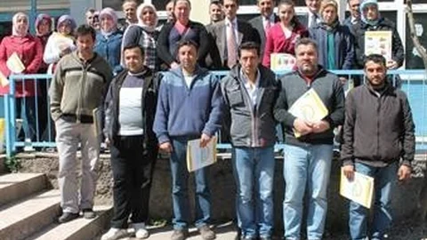 Bartın'da Tarım Kursları Ziyareti