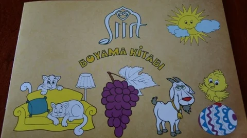 Siirt'te Çocuklar İçin Boyama Kitabı