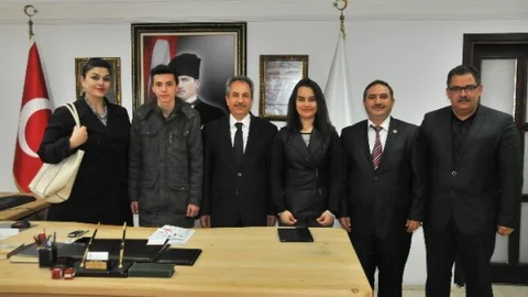 Akşehir'den TÜBİTAK Başarısı Ziyareti