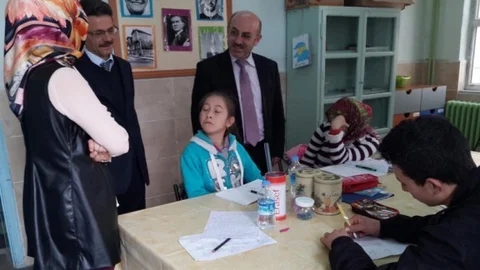 Hisarcık'ta Özel Eğitim Ziyareti