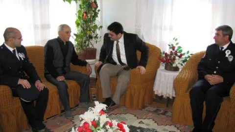 Hisarcık'ta Şehit Ziyareti Yapıldı