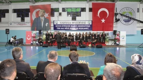 Kayseri'de Konser Etkinliği Düzenlendi