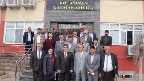 Kocasinan'da Muhtarlarla Toplantı Yapıldı