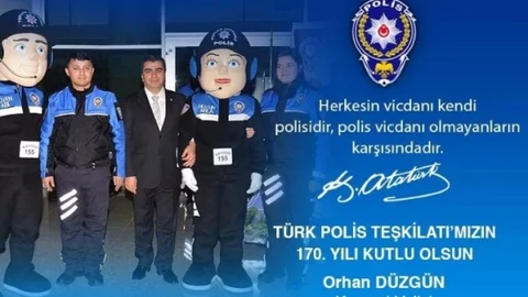 Vali Düzgün'den Polis Günü Mesajı