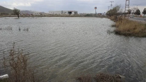 Kayseri'de Yeni Bir Gölet Oluştu
