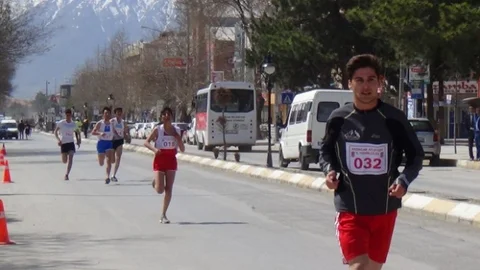 Erzincan'da Polis Koşusu Etkinliği