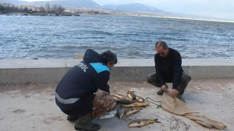 Beyşehir Gölü'nde Kaçak Balık Avı Cezası